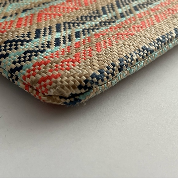 Kookai Multi Coloured Women’s Clutch Purse Bag Pre Owned Stain On Corner - Picture 15 of 15